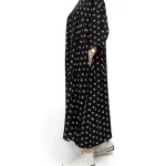 پیراهن بابونه مشکی